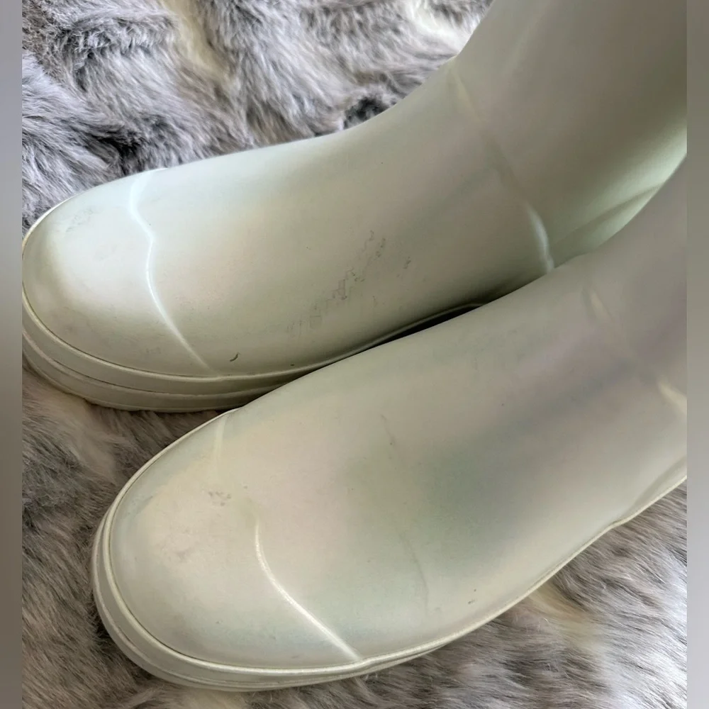 Hunter Play Insulated Tall Rain Boot in Zinc  sz 9